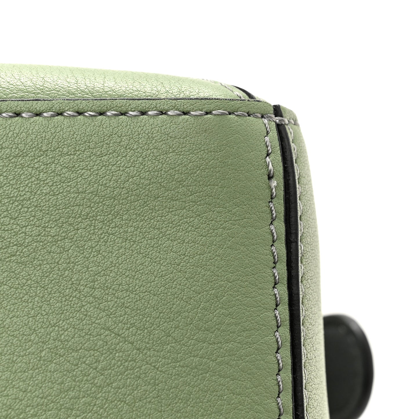 Calfskin Mini Puzzle Bag Asphalt Grey Nude