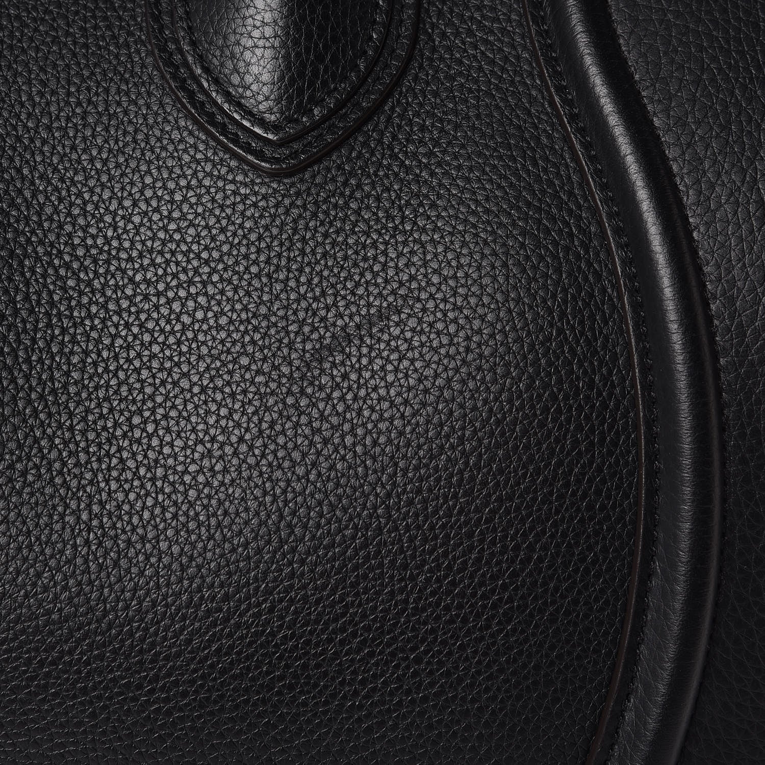 Celine Drummed Calfskin Mini Luggage Black 10 of 12