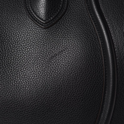 Celine Drummed Calfskin Mini Luggage Black 10 of 12