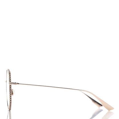 Christian Dior Metal Dior By Dior 2 Sunglasses Gold 3 of 10