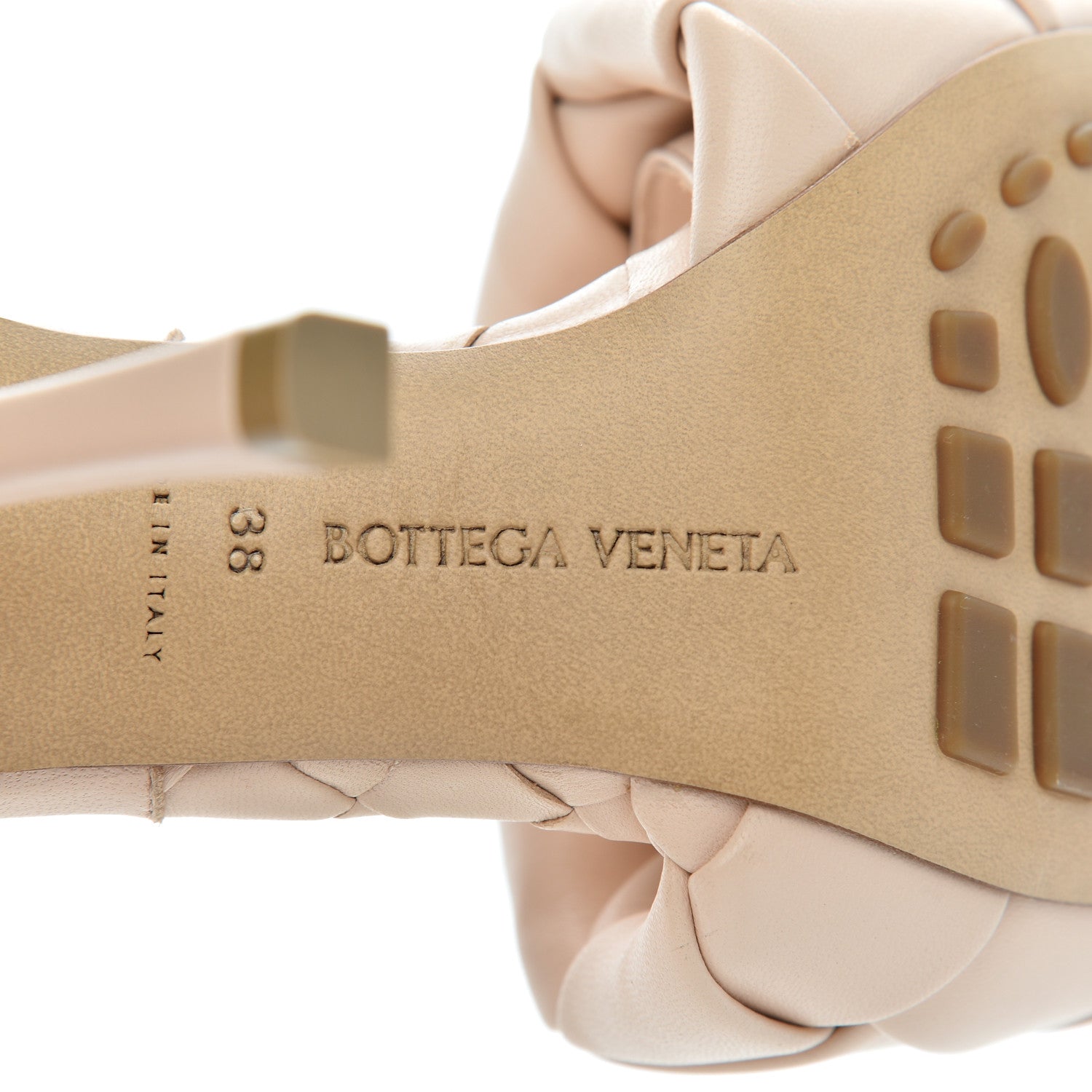 Bottega Veneta Nappa Maxi Intrecciato Lido Mule Sandals 38 Bandage 6 of 8