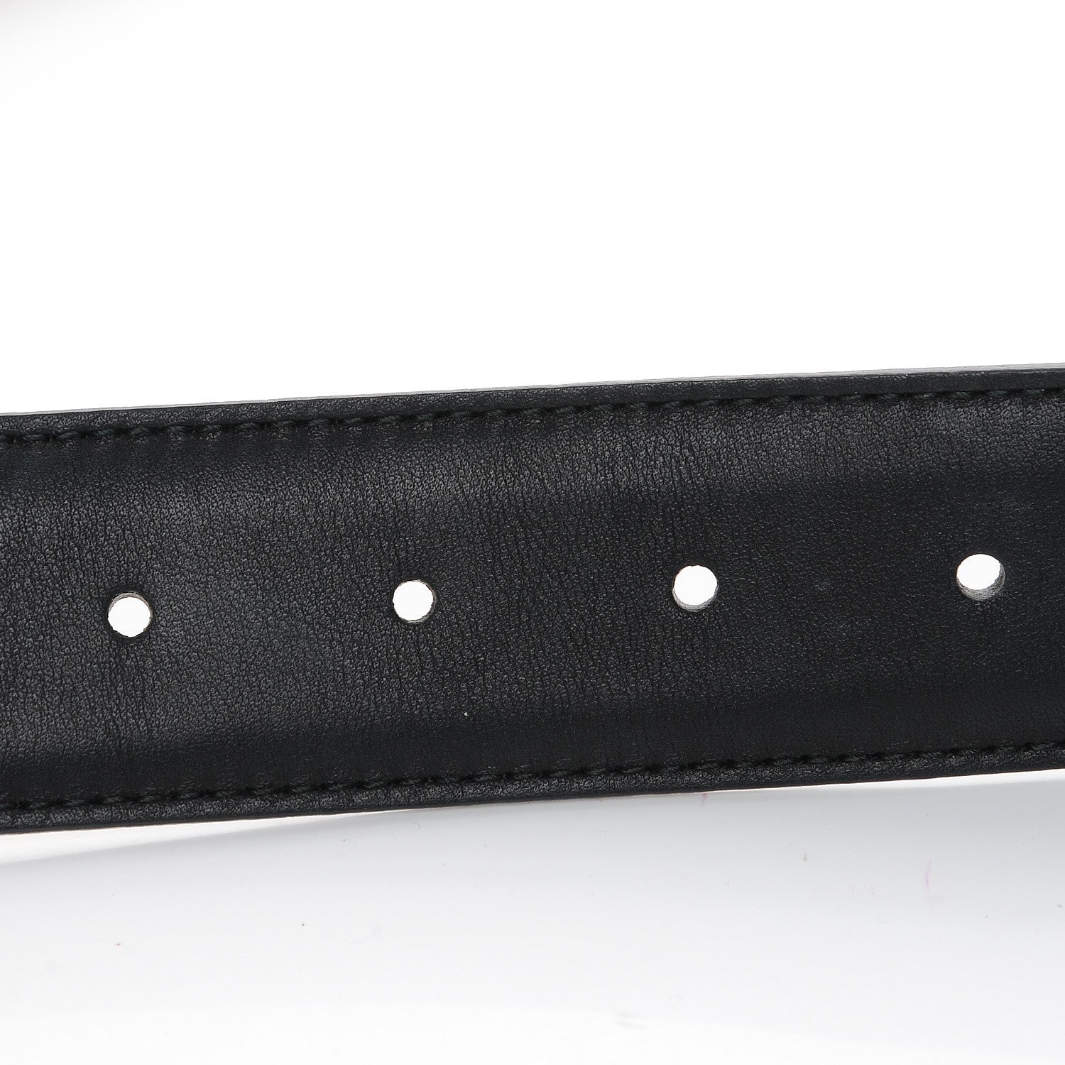 Gucci Calfskin Interlocking G 37mm Belt 85 34 Black 9 of 10