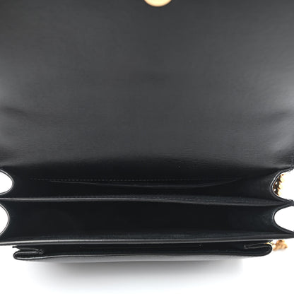 Saint Laurent Calfskin Medium Monogram Sunset Black 5 of 10