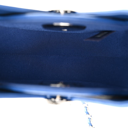 Chanel Lambskin Evening In the Air Bag Blue 5 of 12
