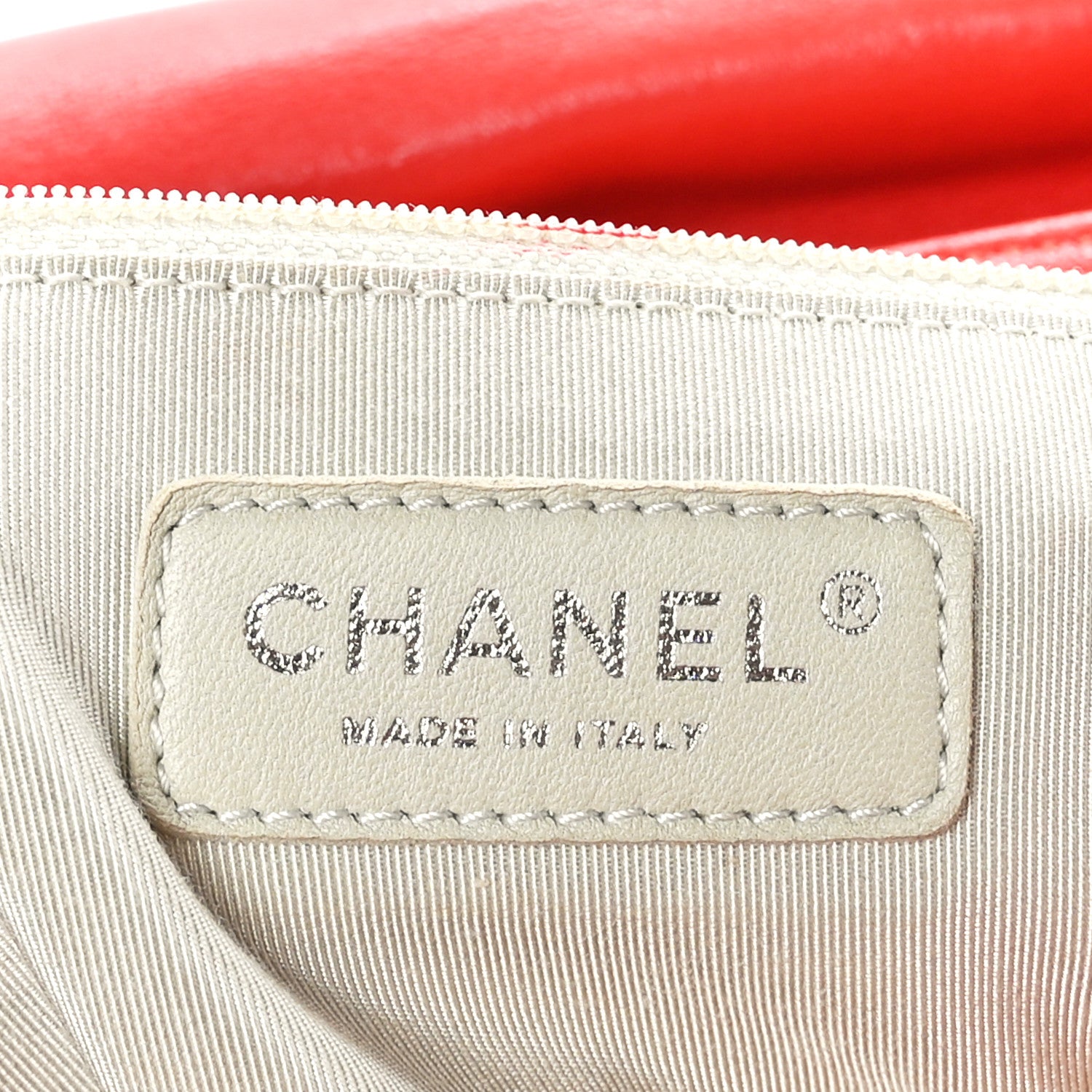 Chanel Washed Lambskin Quilted Maxi Chain Around Flap Red 6 of 10
