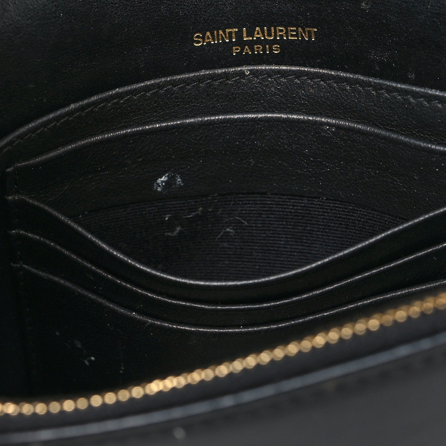 Saint Laurent Smooth Calfskin Monogram Kate Belt Bag Black 10 of 12