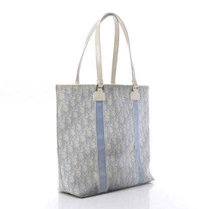 Christian Dior Monogram Trotter No 2 Shopping Tote Blue 3 of 12
