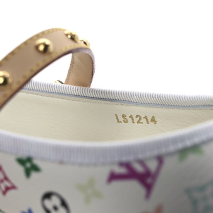 Louis Vuitton LV X TM Monogram Multicolor Romy Flat Ballerinas 40 White 10 of 11