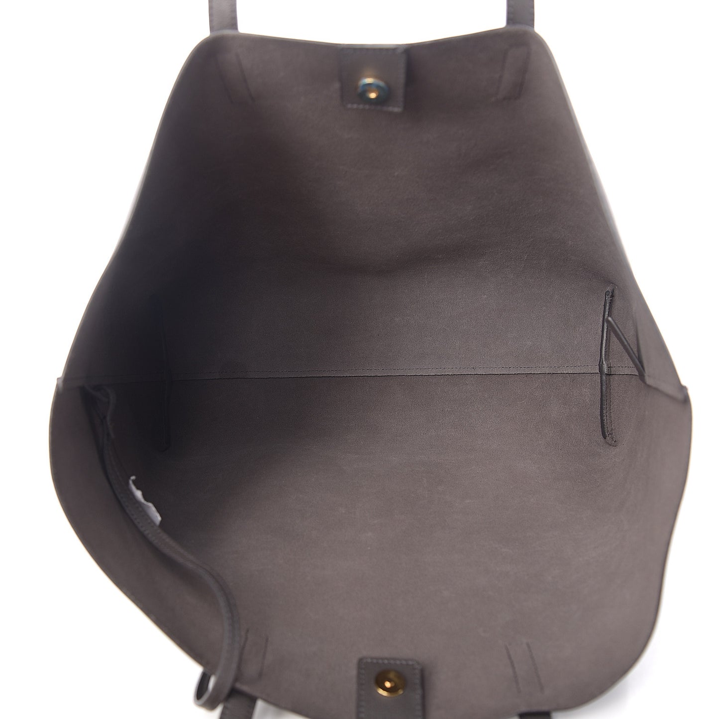 Calfskin Large Shopping Tote Earth