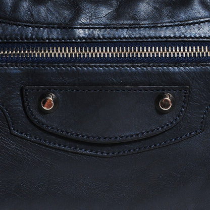 Balenciaga Iridescent Agneau Classic Hardware First Bleu Mineral 6 of 13