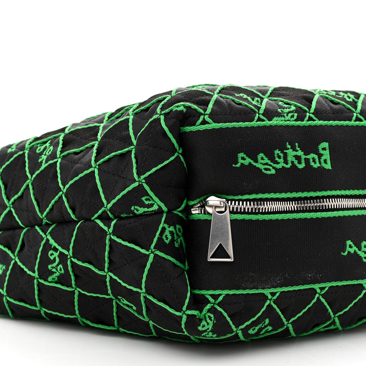 Webbing Shoulder Bag Black Green