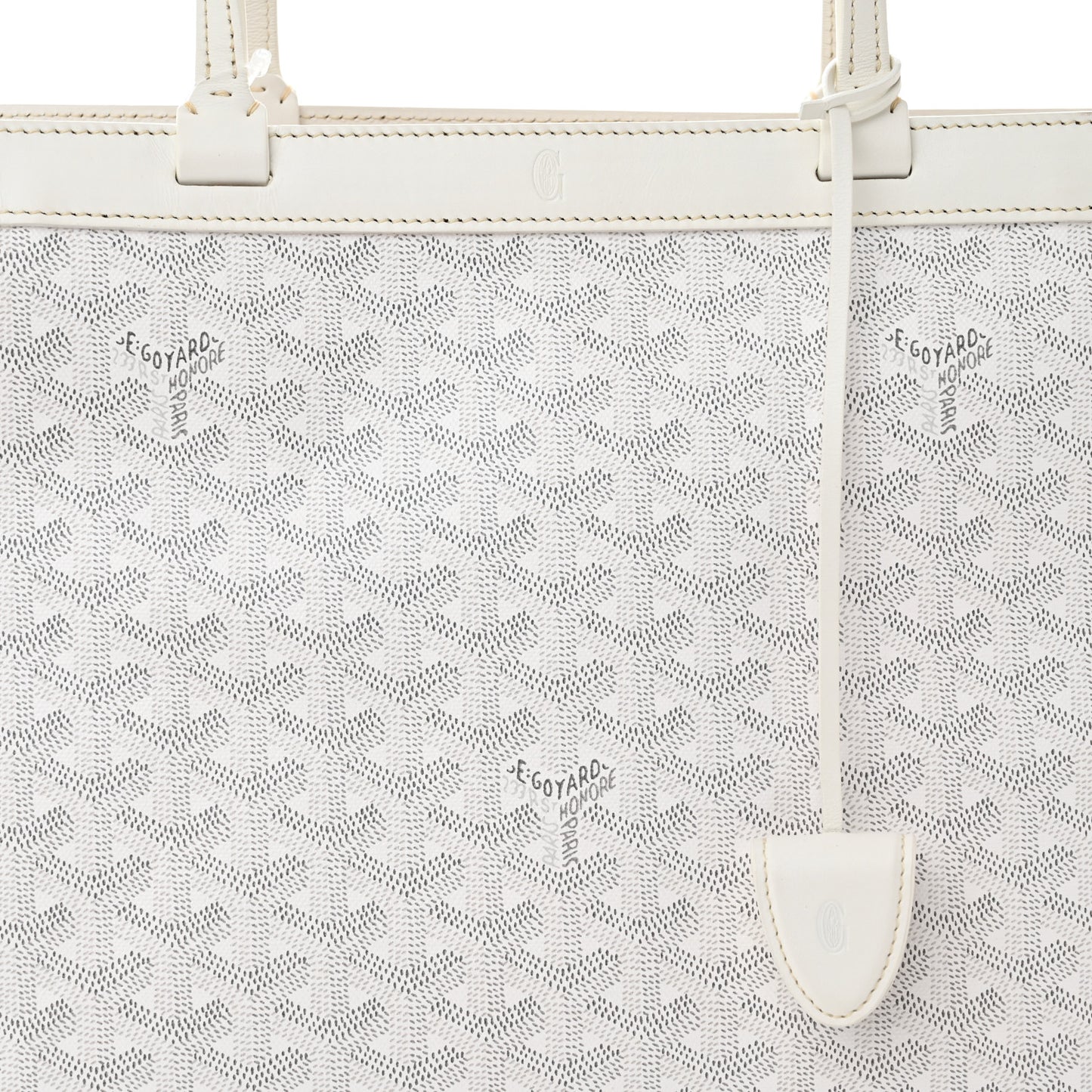 Goyardine Bellechasse PM White