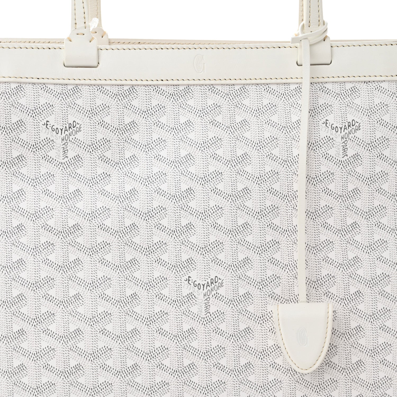 Goyard Goyardine Bellechasse PM White 8 of 10