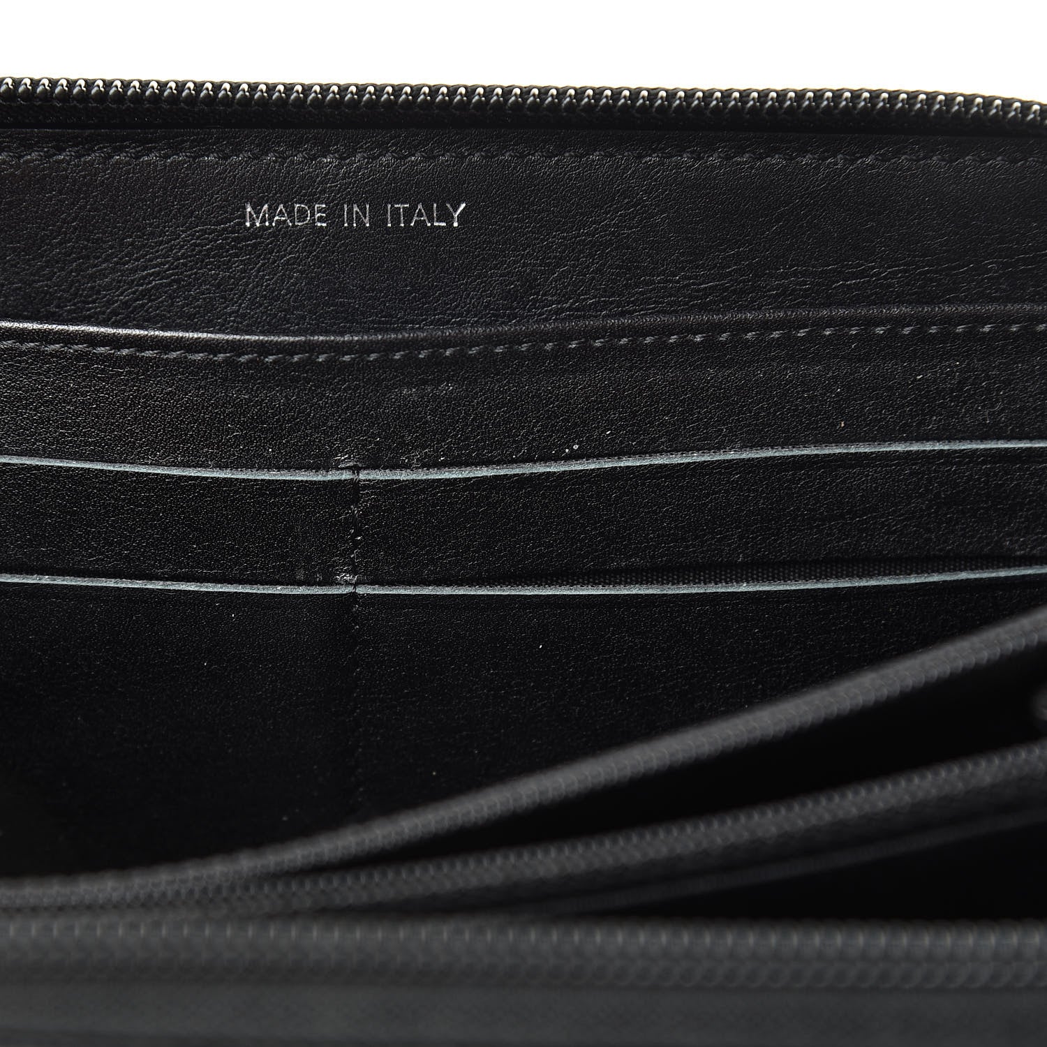Chanel Caviar Large Timeless CC Zip Around Wallet Black 9 of 11
