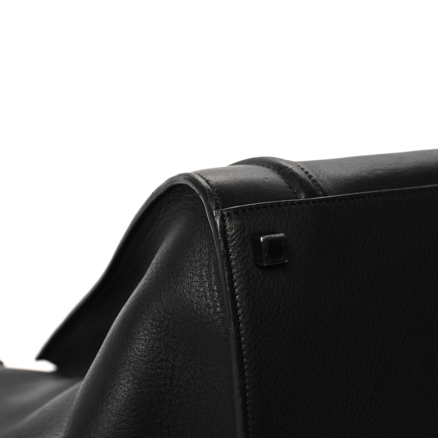 Supple Calfskin Medium Phantom Luggage Black