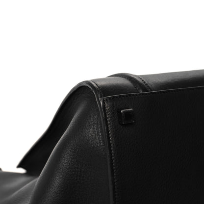 Celine Supple Calfskin Medium Phantom Luggage Black 11 of 12