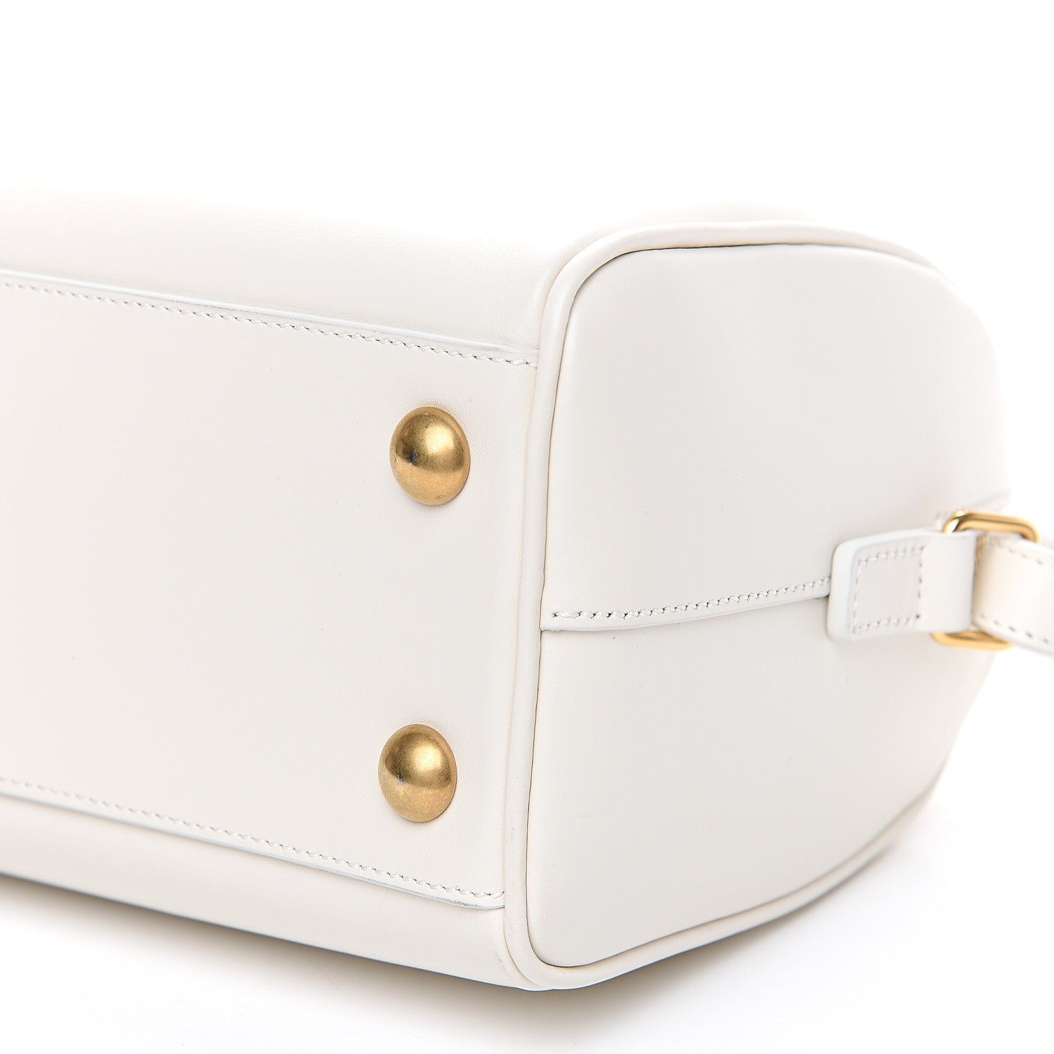 Saint Laurent Calfskin Classic Baby Duffle Porcellana 8 of 8