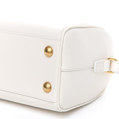 Saint Laurent Calfskin Classic Baby Duffle Porcellana 8 of 8