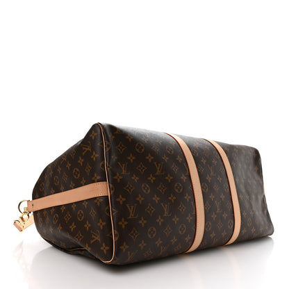 Louis Vuitton Monogram Keepall Bandouliere 55 3 of 9