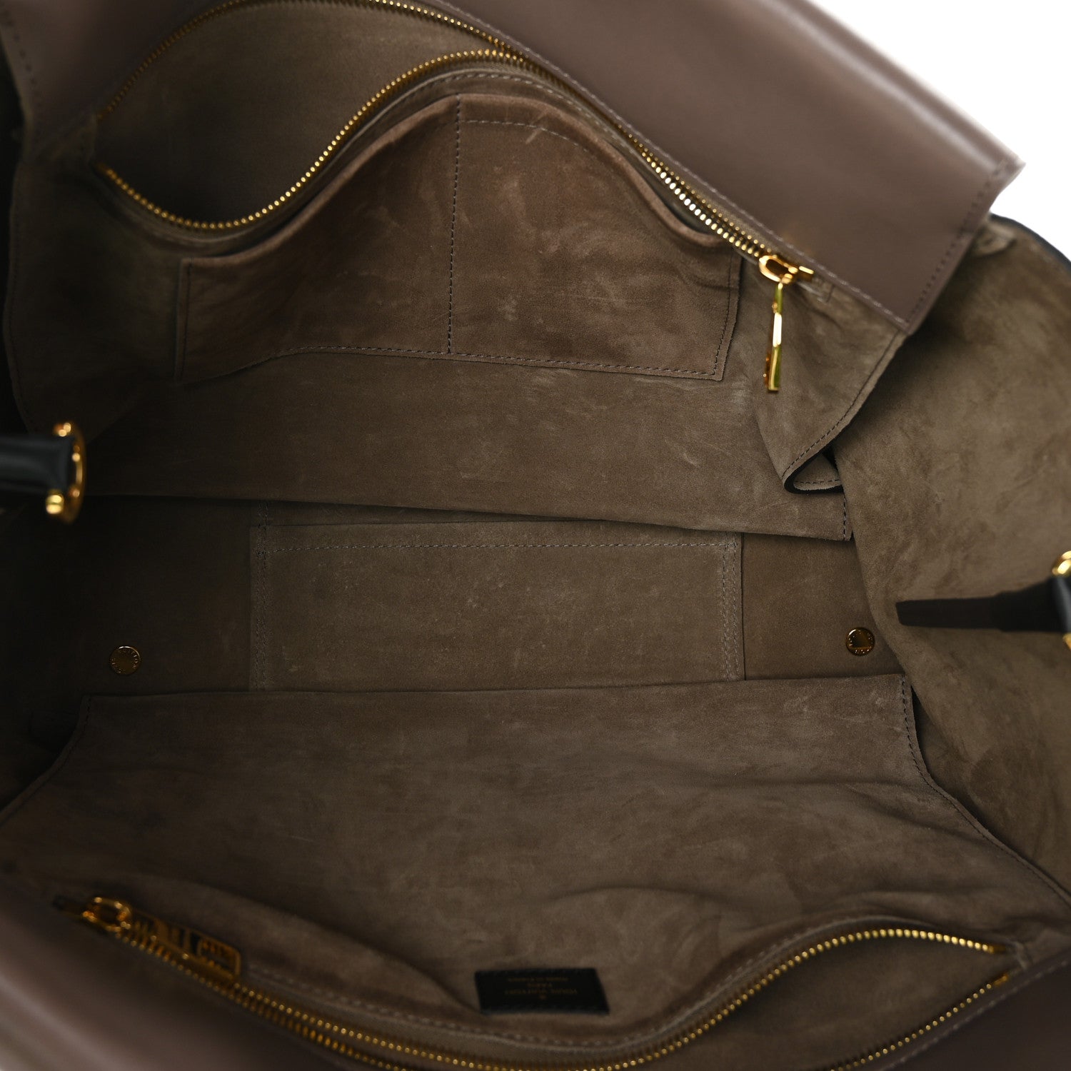 Louis Vuitton Cuir Orfevre Veau Cachemire Tote W GM Gris 5 of 8