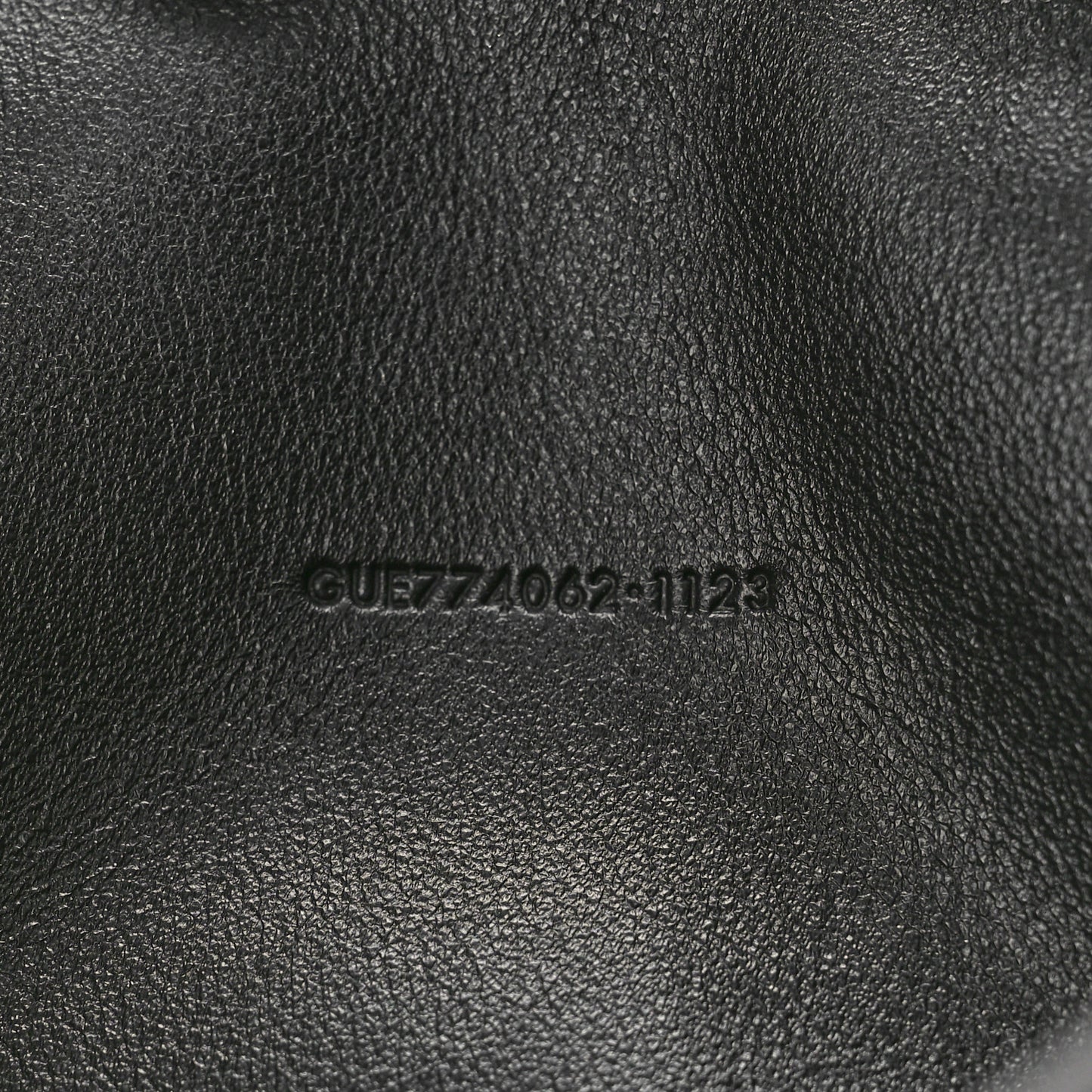 Lambskin Long Calypso Pouch Black