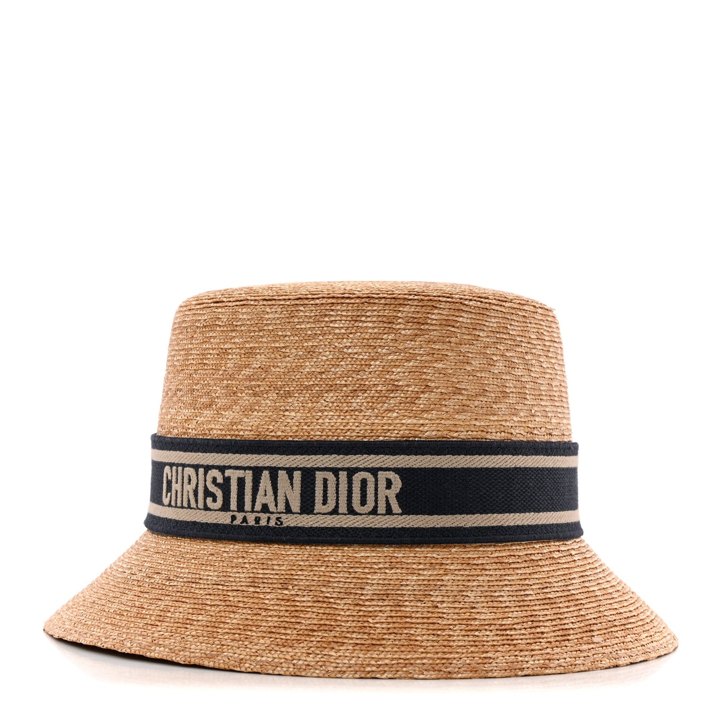 Straw Bucket Hat 58 Natural
