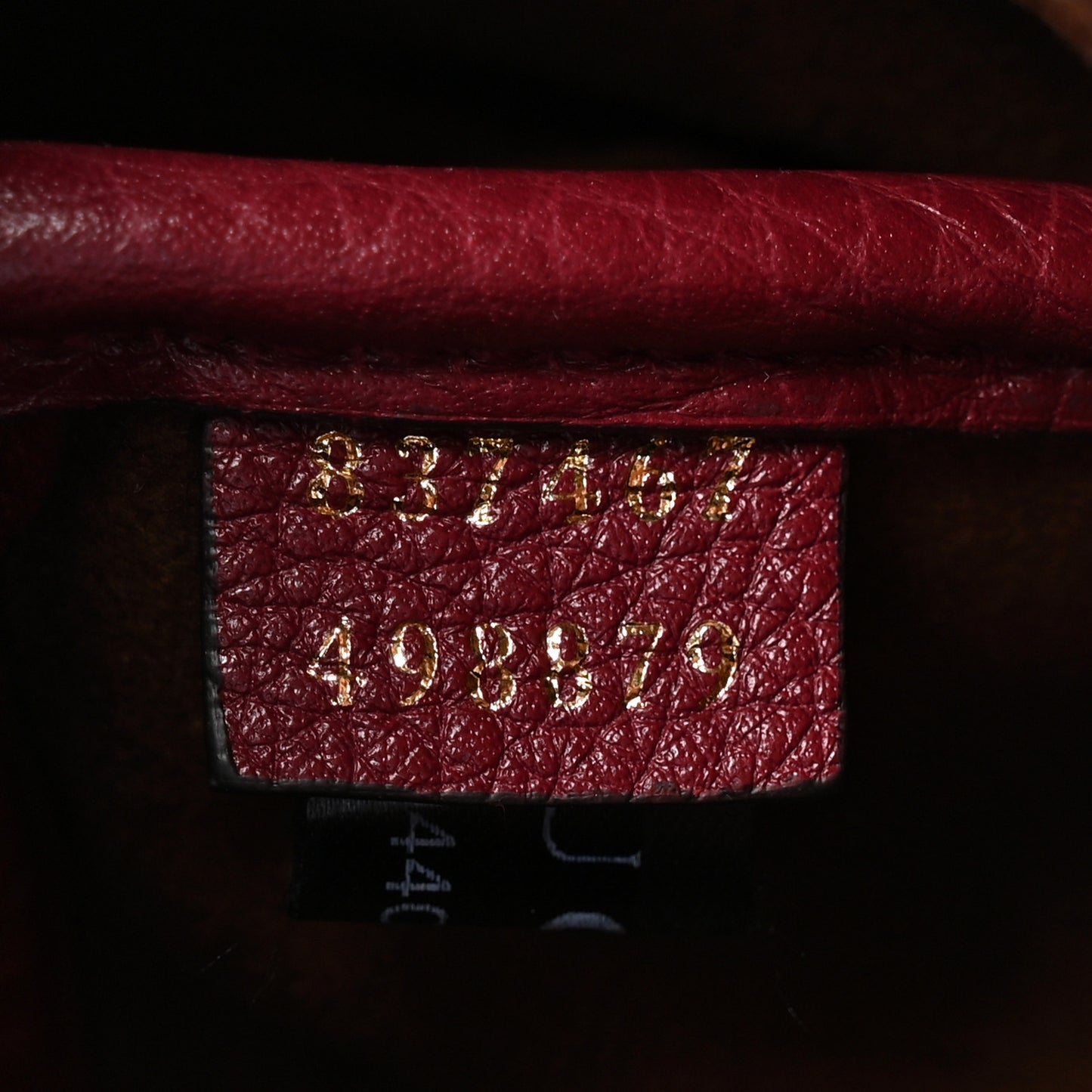 Grained Calfskin Softbit Medium Shoulder Bag Rosso Ancora