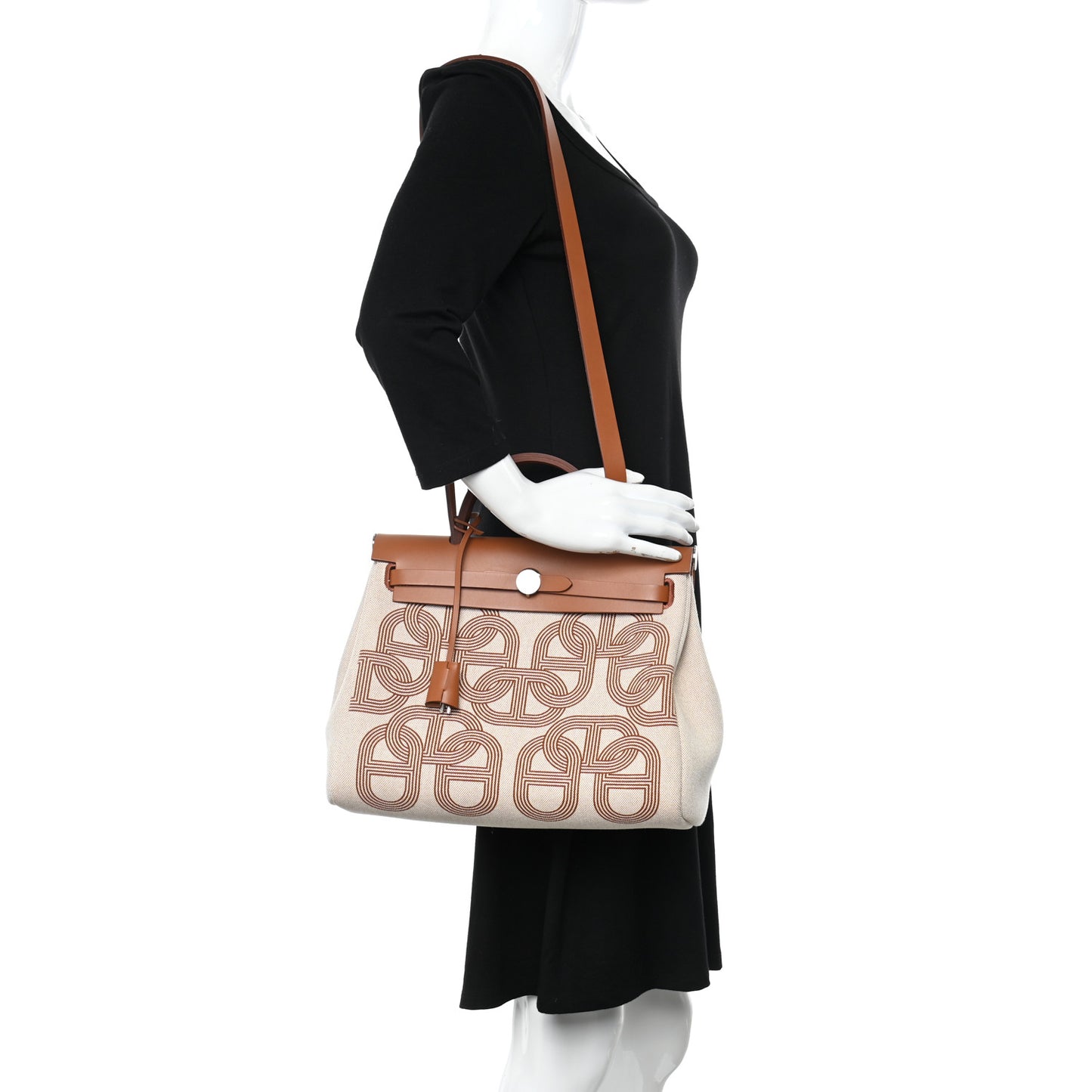 H Plume Canvas Vache Hunter Circuit 24 Herbag Zip Retourne 31 Fauve Ecru Beige