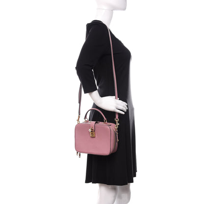 Dolce & Gabbana Calfskin Miss Bonita Box Bag Pink 2 of 11