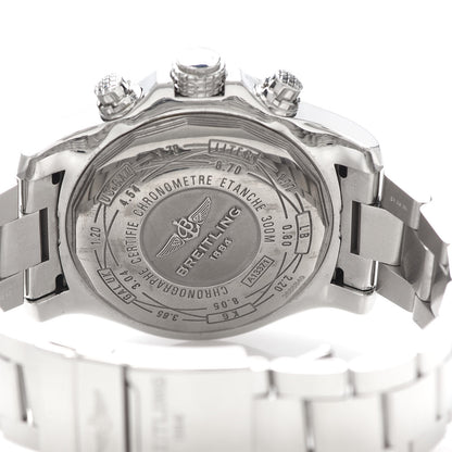 Breitling Stainless Steel 48mm Super Avenger II Automatic Watch Volcano Black A13371 4 of 6