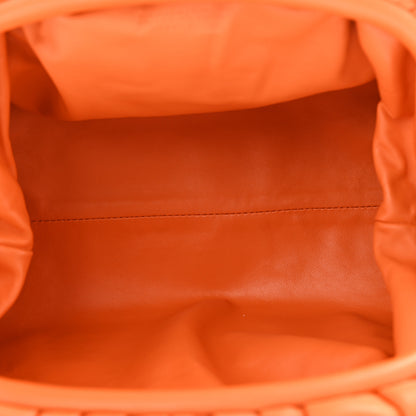 Bottega Veneta Smooth Butter Calf The Pouch Oversized Clutch Burnt Orange 5 of 10