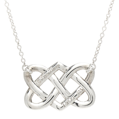 Tiffany Sterling Silver Paloma Picasso Celtic Knot Pendant Necklace 3 of 3