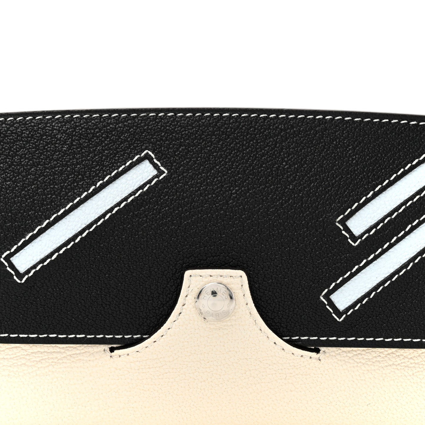 Chevre Mysore In-The-Loop Wink Glasses Case Nata Black Quebracho Menthe