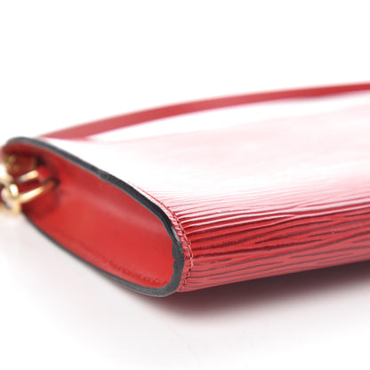 Louis Vuitton Epi Pochette Accessories 24 Rubis 11 of 13