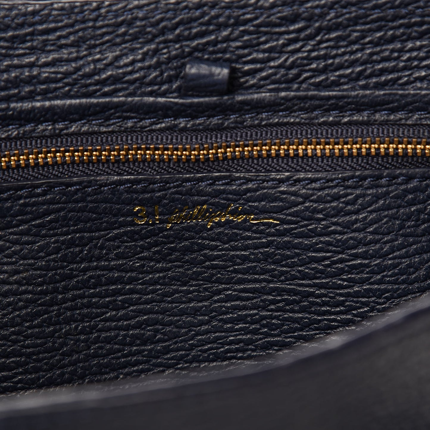 3.1 Textured Calfskin Mini Pashli Satchel Ink