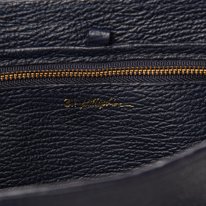 3.1 Phillip Lim 3.1 Textured Calfskin Mini Pashli Satchel Ink 6 of 16