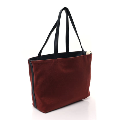 Loro Piana Butter Calfskin Cashmere Neo Inside Out Tote Black 12 of 16