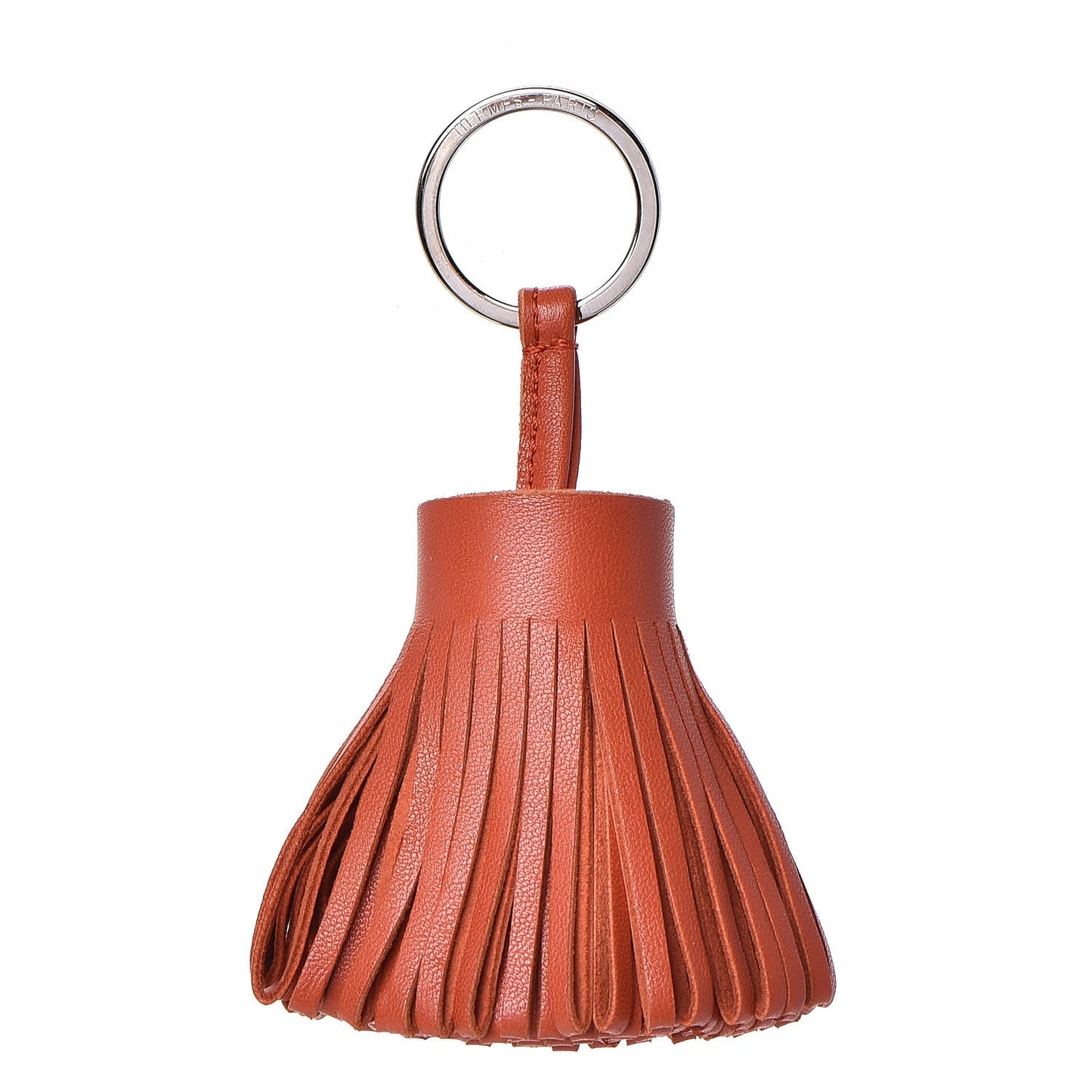 Lambskin Carmen Tassel Key Holder Cornaline