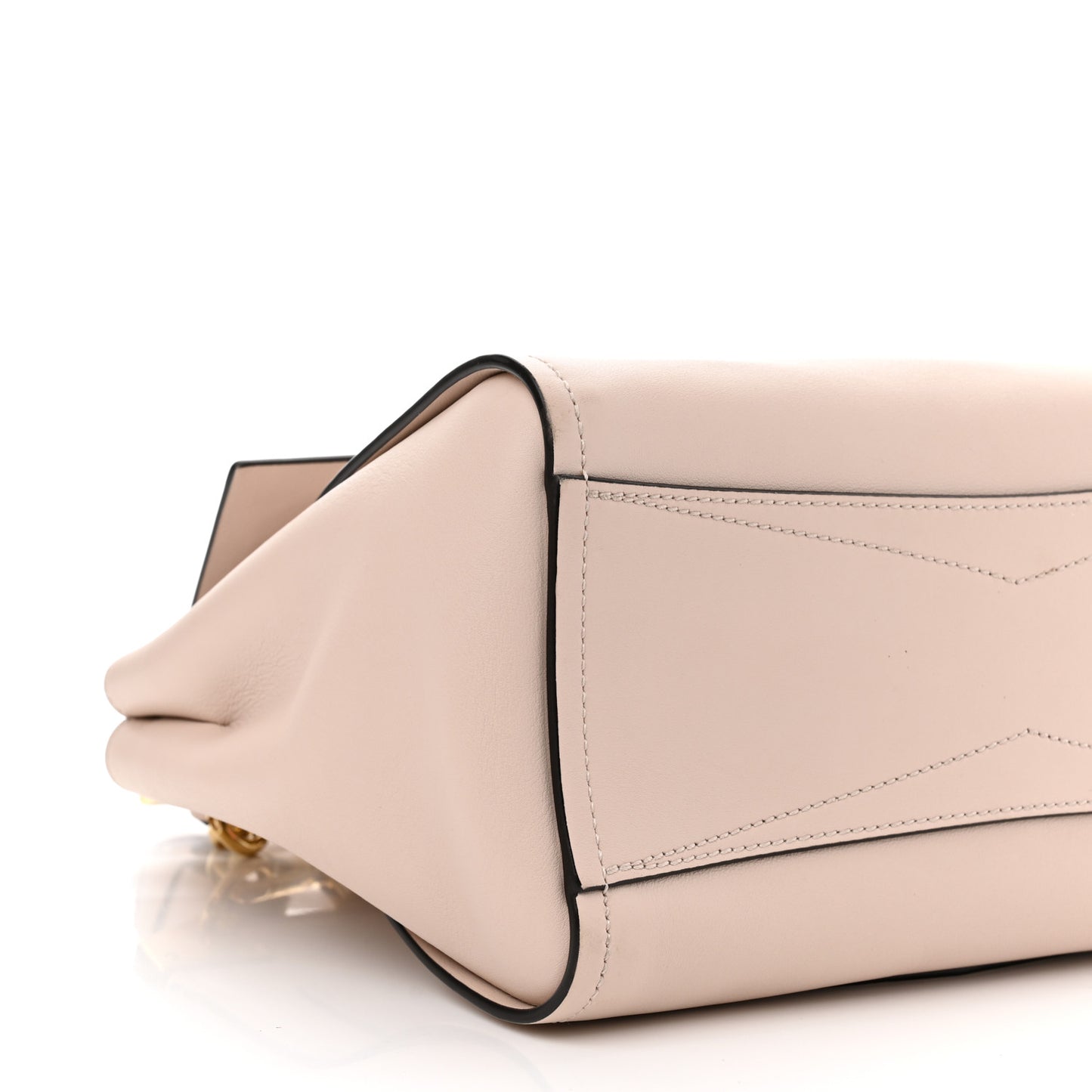 Calfskin Small Mystic Shoulder Bag Pale Pink