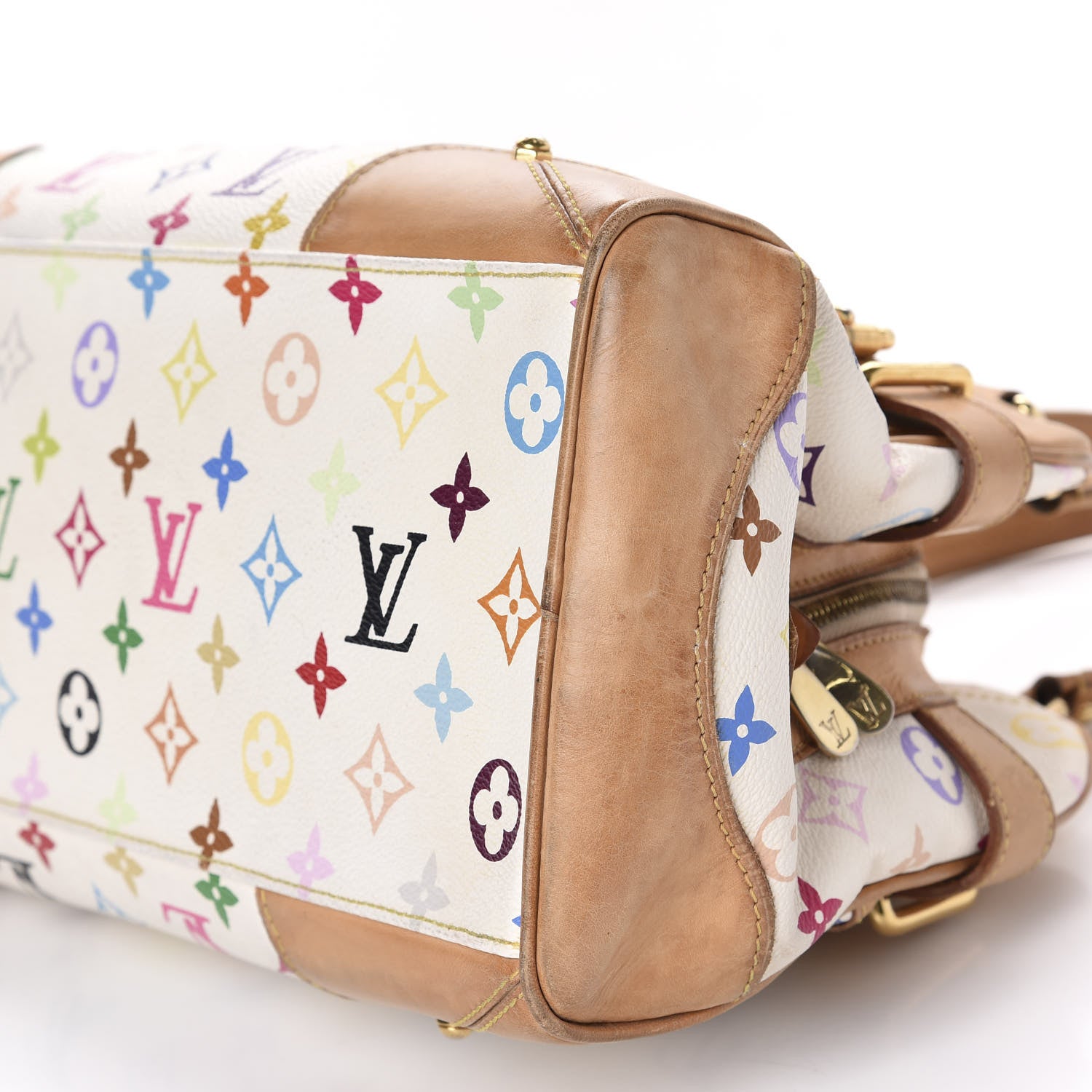 Louis Vuitton Monogram Multicolor Claudia White 7 of 10