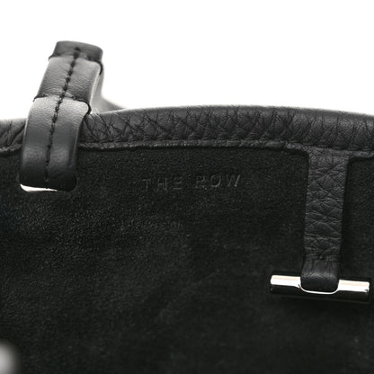 The Row Grained Calfskin Small Park Tote Black 6 of 10