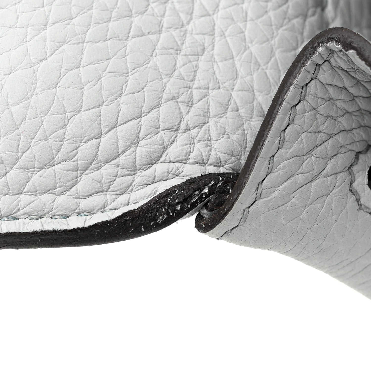 Hermes Taurillon Clemence Kelly Retourne 28 Bleu Pale 11 of 12