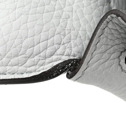 Hermes Taurillon Clemence Kelly Retourne 28 Bleu Pale 11 of 12