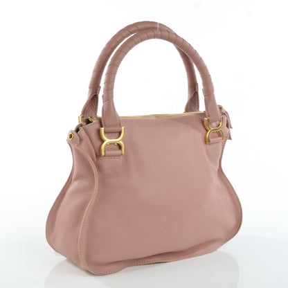 Chloe Calfskin Medium Marcie Satchel Anemone Pink 3 of 8