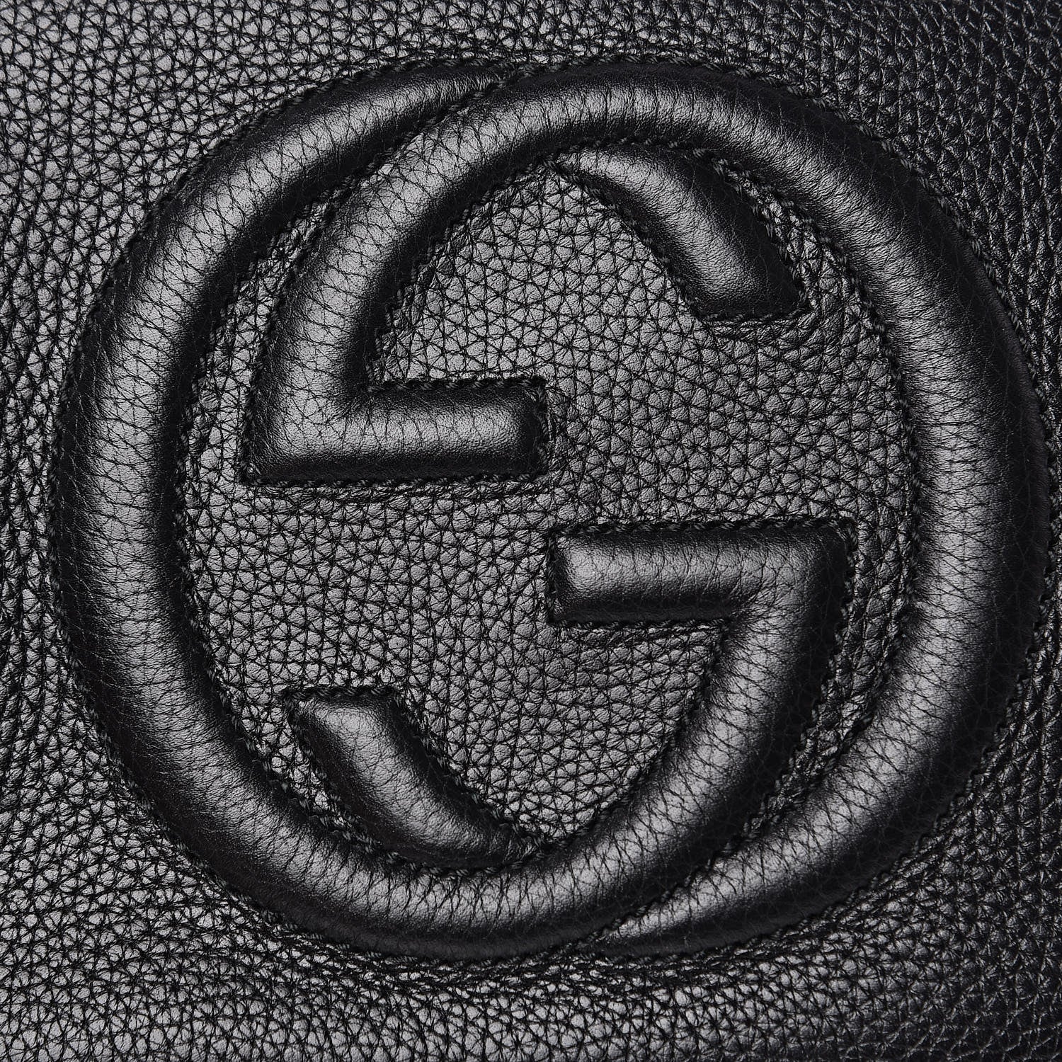 Gucci Pebbled Calfskin Small Soho Disco Bag Black 11 of 11