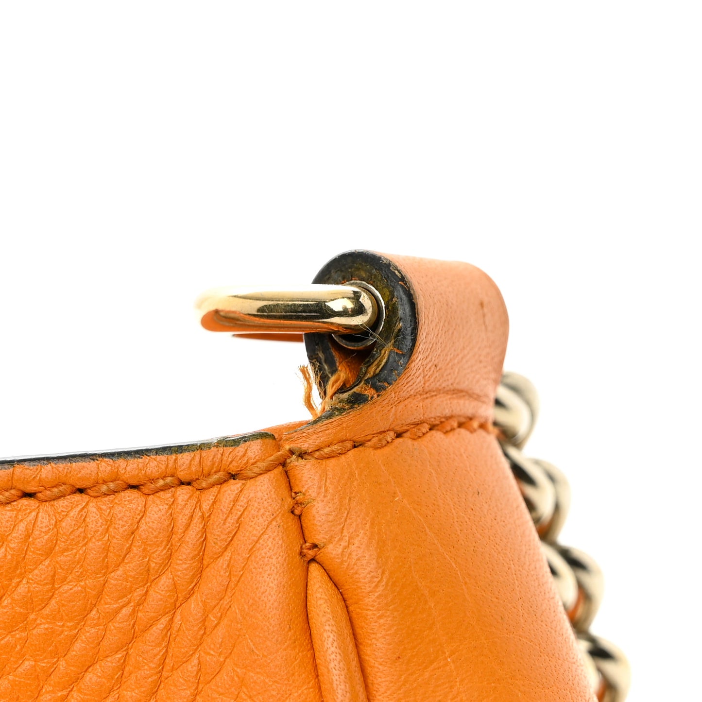 Pebbled Calfskin Medium Soho Flap Crossbody Curcuma