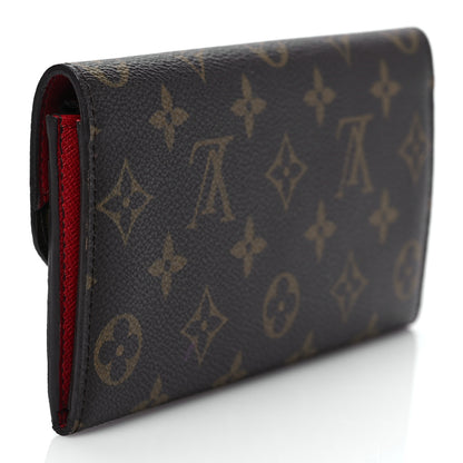 Louis Vuitton Monogram Emilie Wallet Fuchsia 3 of 6