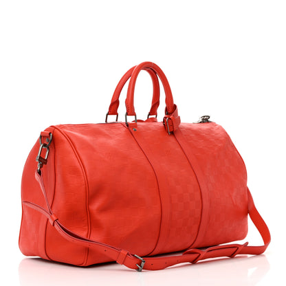 Louis Vuitton Damier Infini Keepall Bandouliere 45 Fusion 2 of 13
