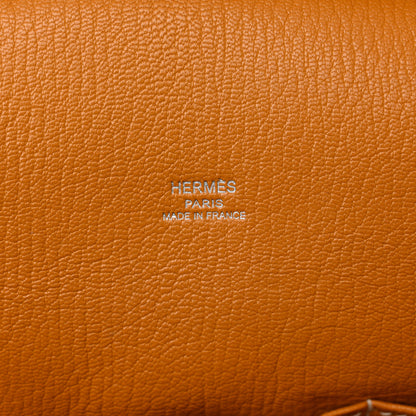 Hermes Taurillon Clemence Jypsiere 28 Moutarde 6 of 24