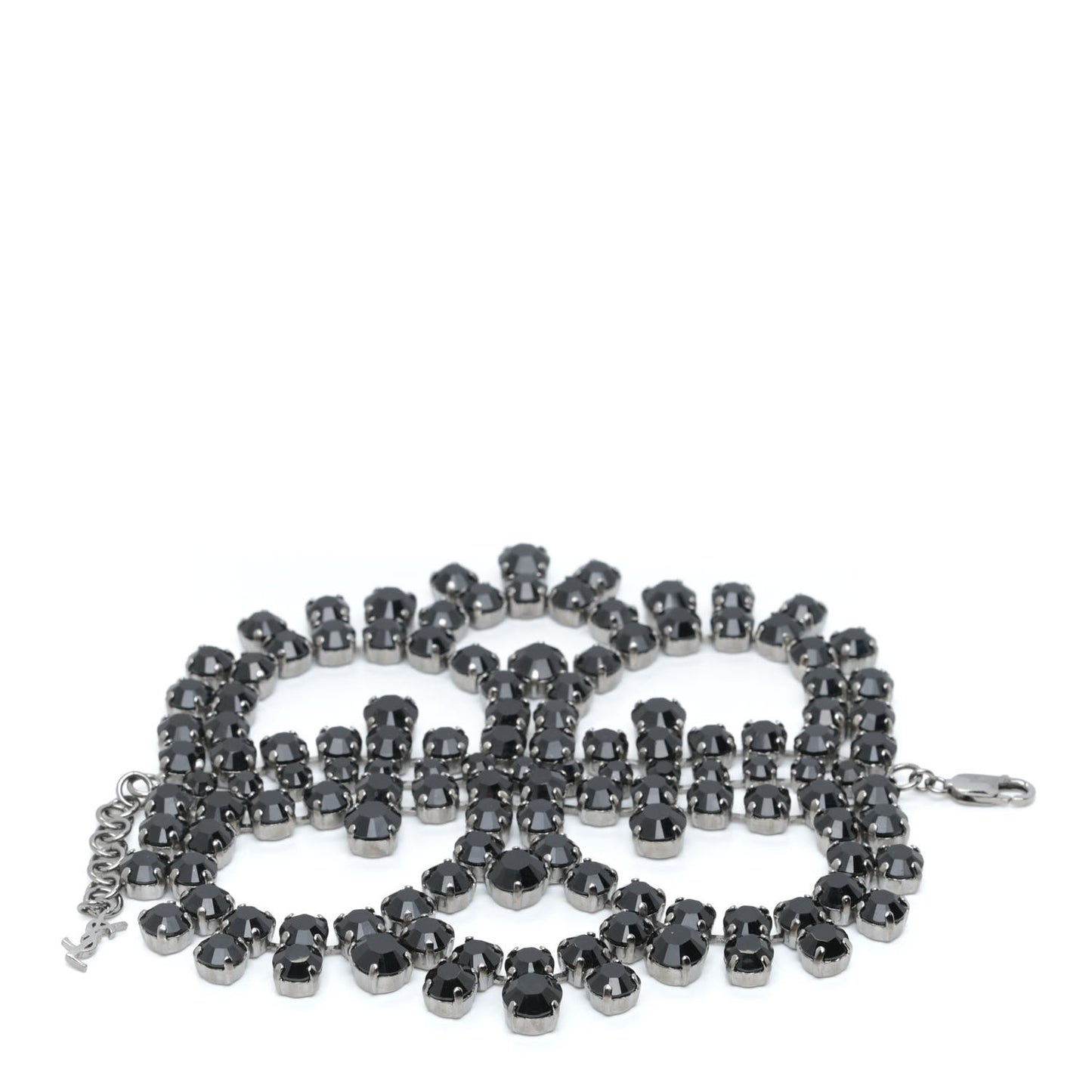 Crystal Bracelet Black Silver
